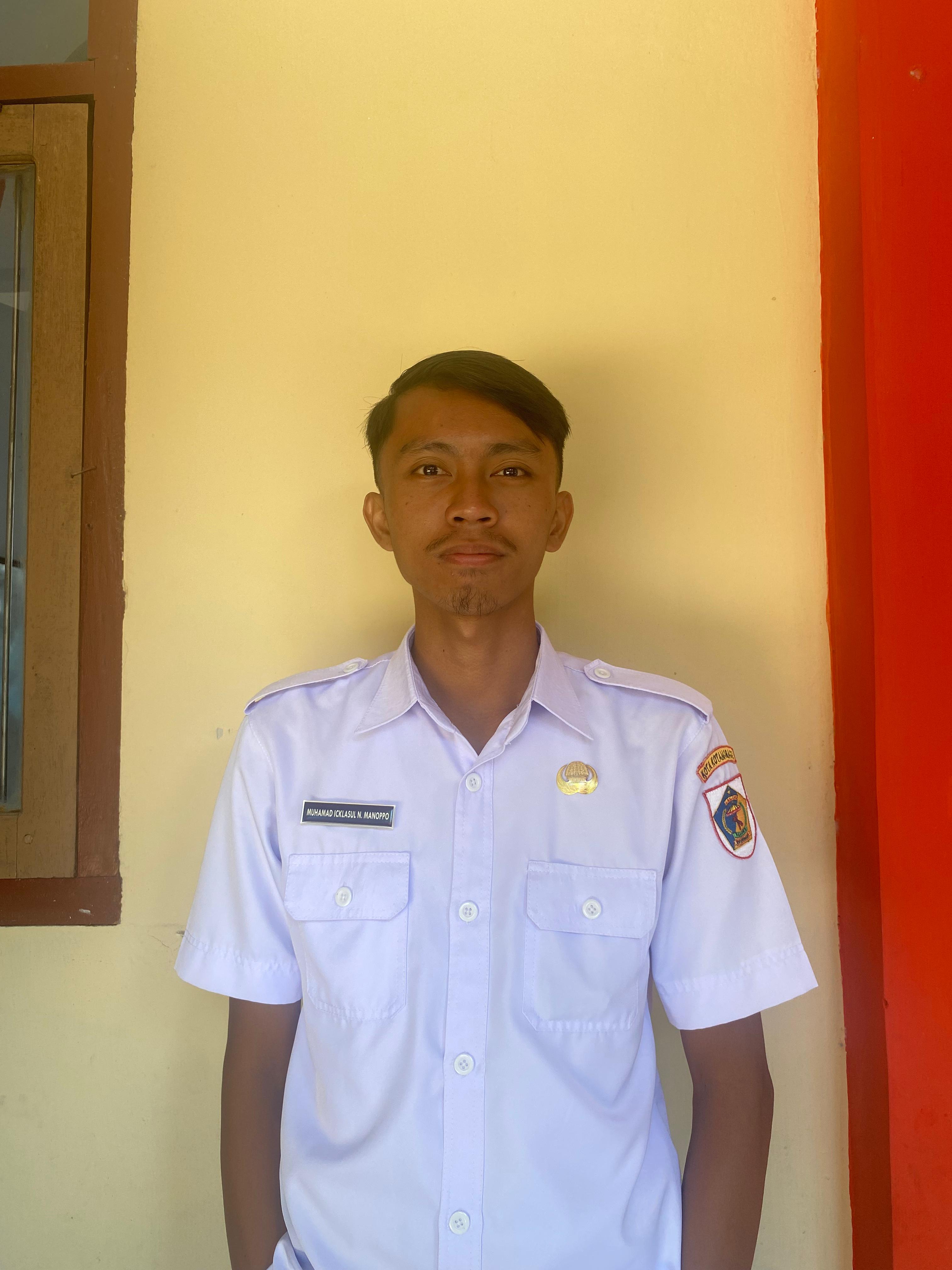 MUHAMAD ICKLASUL NOORSY MANOPPO, S.Pd.